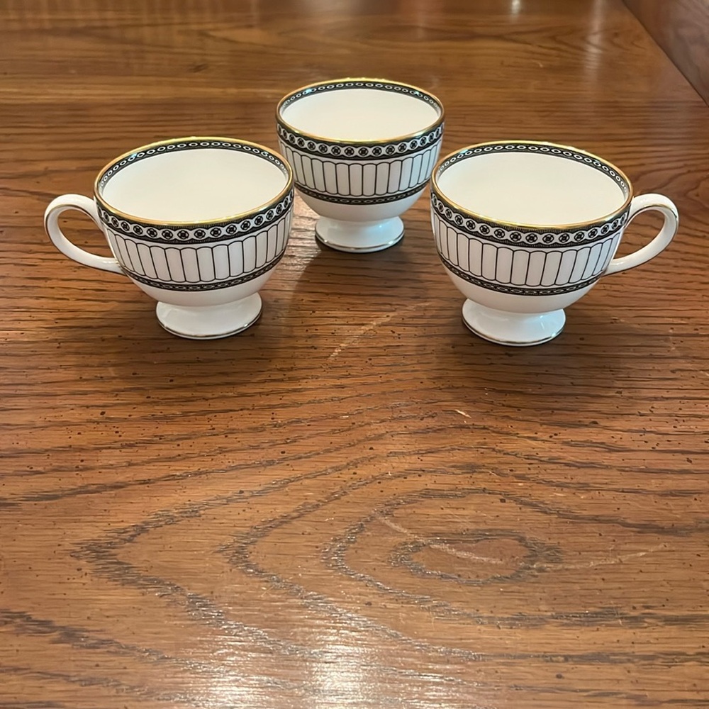 Wedgewood cups, set‎ of three